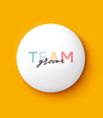 Team Groom Pin