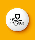 Team Groom Pin