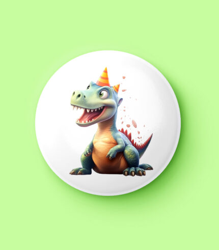 Happy Dinosaur Pin