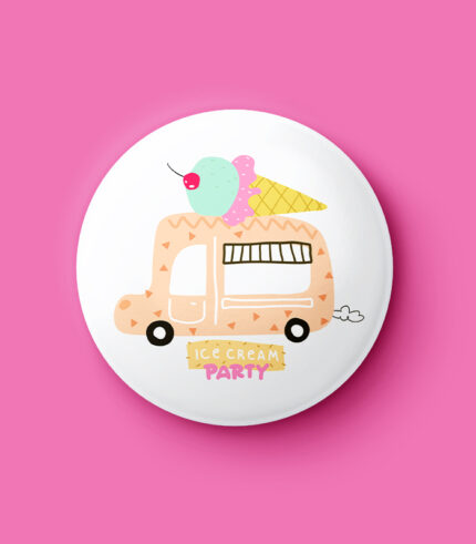 Ice Cream Party Pin