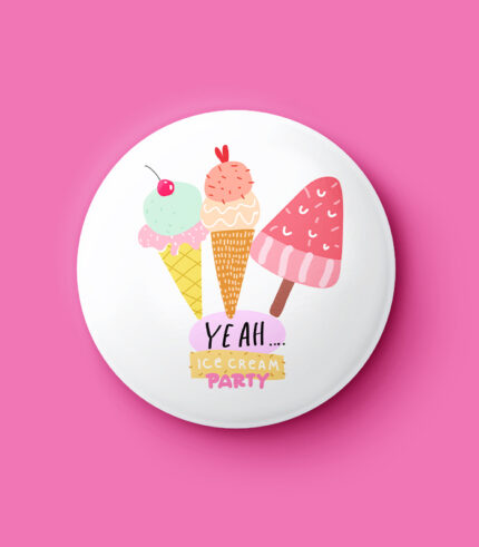 Ice Cream Party Pin