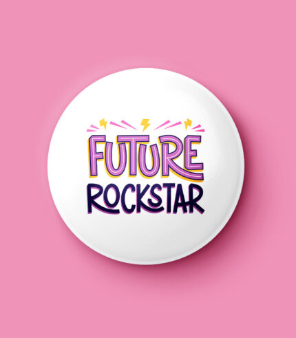 Future Rockstar Pin