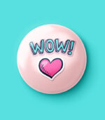 WOW Pin