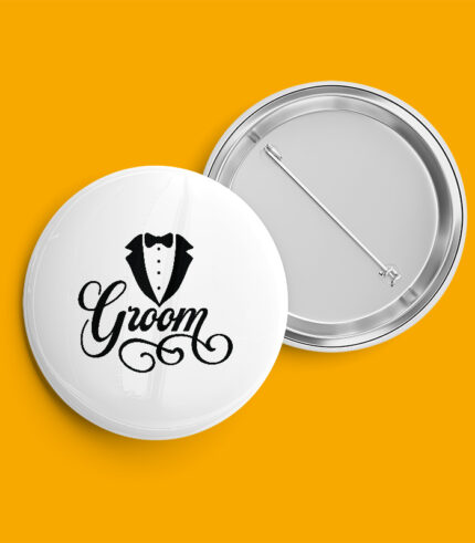 Team Groom Pin