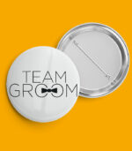 Team Groom Pin