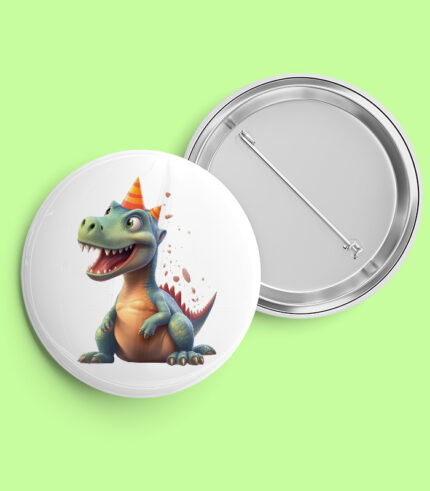 Happy Dinosaur Pin