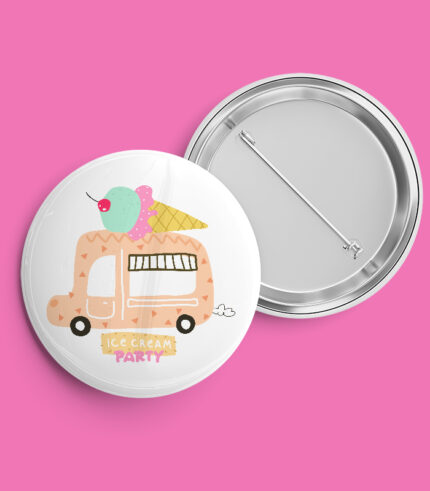 Ice Cream Party Pin