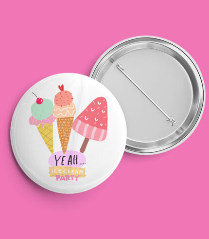 Ice Cream Party Pin