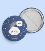 Cute boy Cloud Party Pin