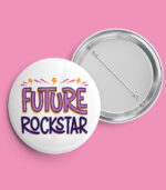 Future Rockstar Pin