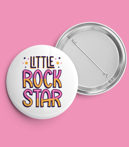 Little Rock Star Pin