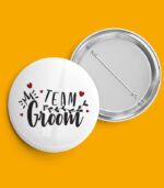 Team Groom Pin