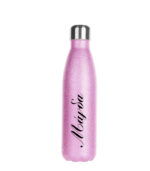 Bowling Bottle 500ml – Glitter Pink