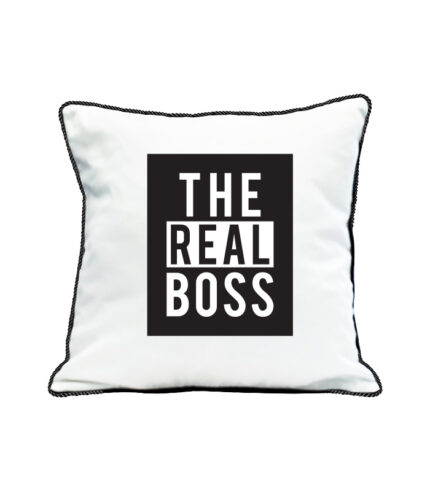 The real boss pillow case