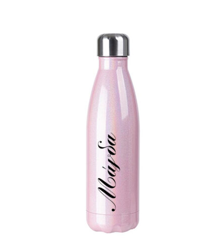 Bowling Bottle 500ml Sparkling Pink