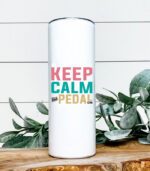 Keep calm and pedal on – Ποτήρι Θερμός 600ml