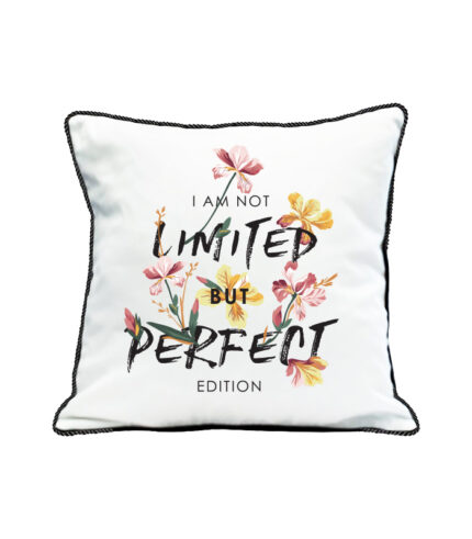 I am not limited but perfect edition pillow case