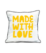 Made with love pillow case