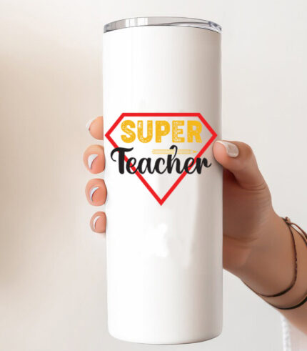 Super hero teacher – Ποτήρι Θερμός 600ml