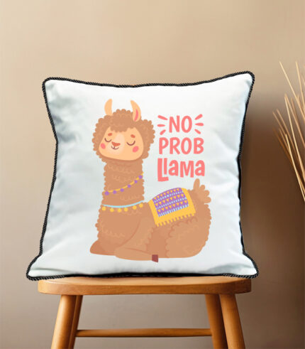 No probllama II pillow case