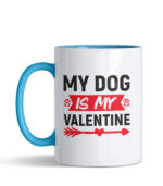 My dog is my valentine