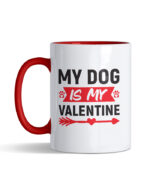 My dog is my valentine