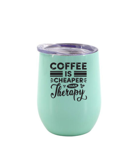 Coffee is cheaper than therapy