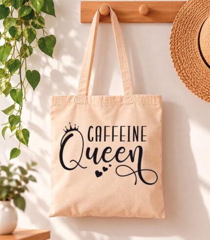Tote Bag Caffeine queen