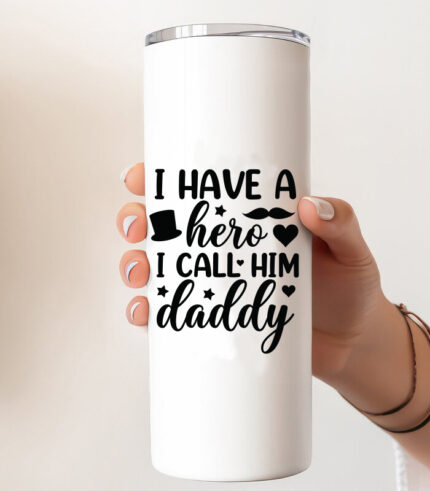 I have a hero i call him dad – Ποτήρι Θερμός 600ml