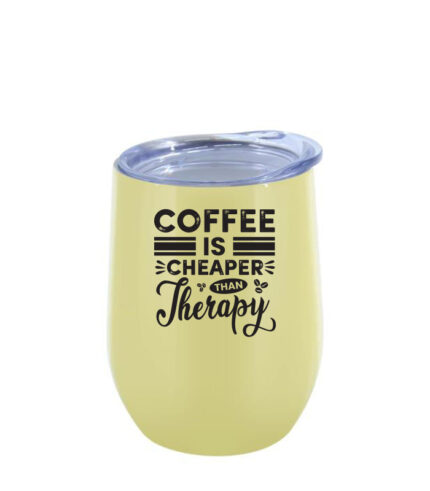 Coffee is cheaper than therapy