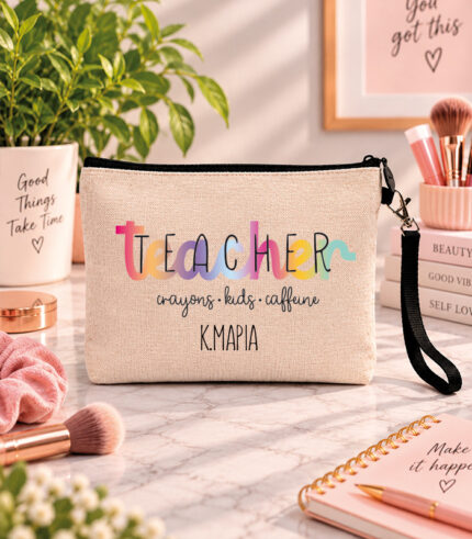 Νεσεσέρ Teacher crayons-kids-coffee