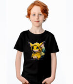 Boy Tshirt monster pokemon black