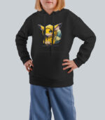 Girl Hoodie pokemon black