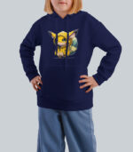 Girl Hoodie pokemon navy