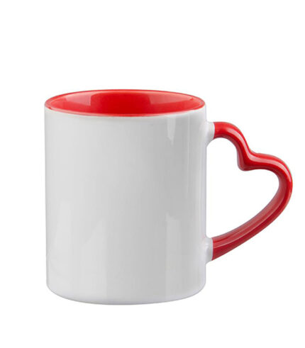 Heart mug