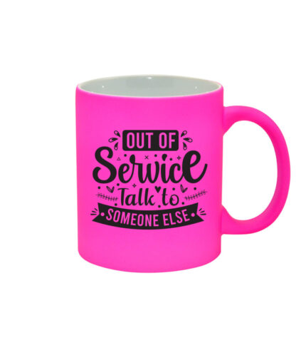 Out of service talk to someone else