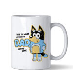 bluey mug