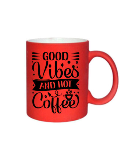 good vibes and hot coffee