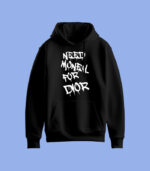 hoodie need money for dior black