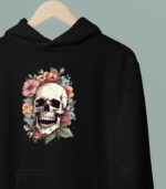 Floral skull