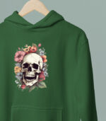 Floral skull