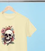 Floral skull