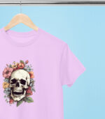 Floral skull