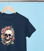 Floral skull