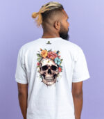 Floral skull