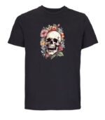 Floral skull