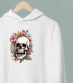 Floral skull