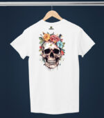 Floral skull