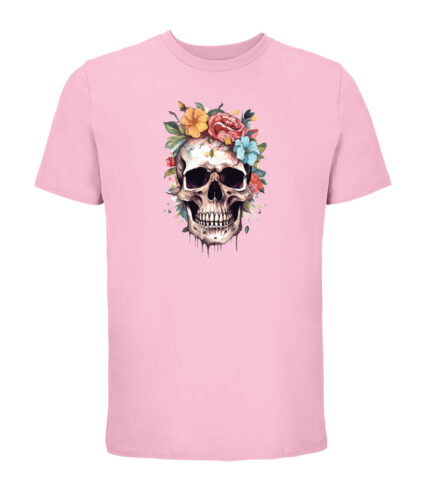 floral skull