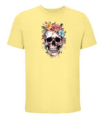 floral skull